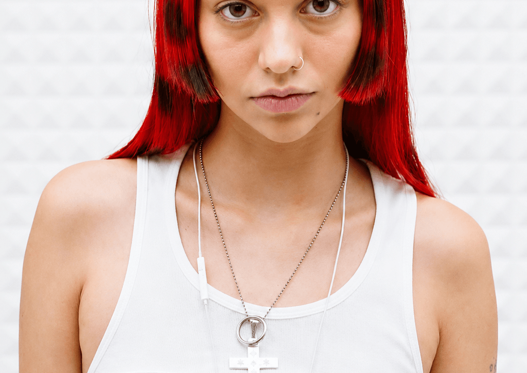 AKRIILA performing on stage, Chilean singer and rapper artist spotlight