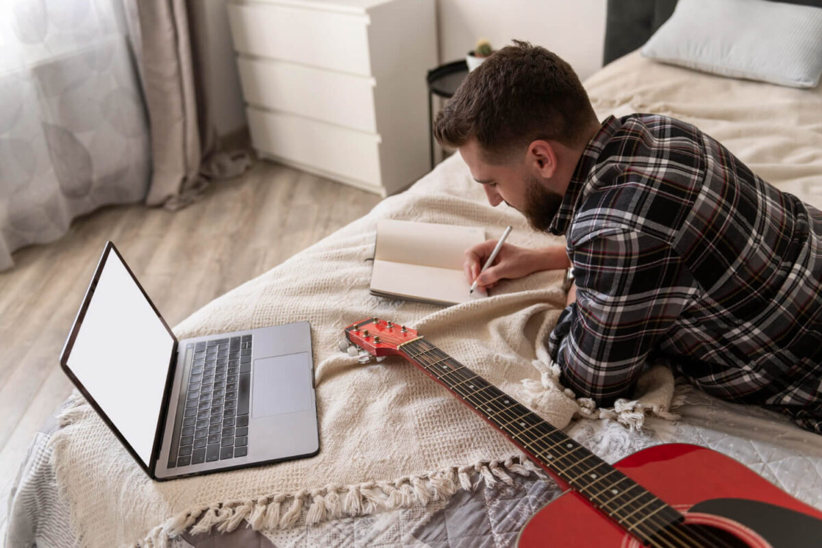 Independent musician planning a TikTok marketing campaign for a new release