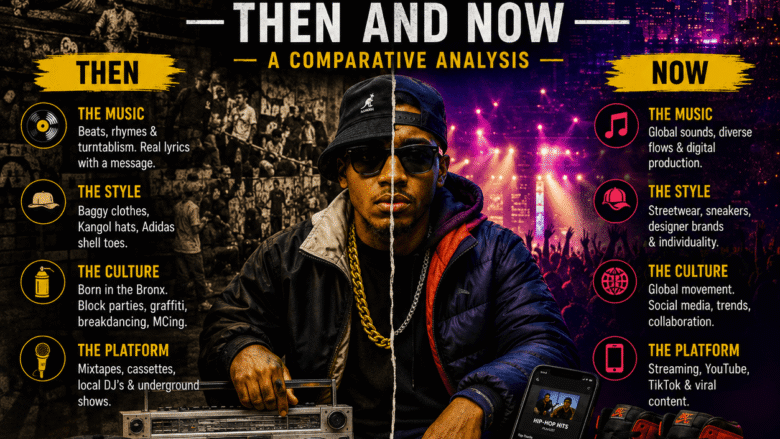 Hip-Hop Culture: Then and Now — A Comparative Analysis